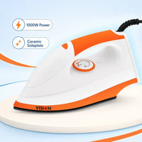 Vision Dry Electric Iron VIS-YPF 633 Orange