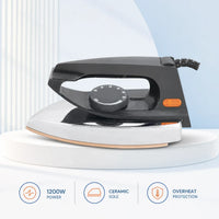 Vision Electronic Iron 1200W Shock and Burn Proof VIS-DEI-004