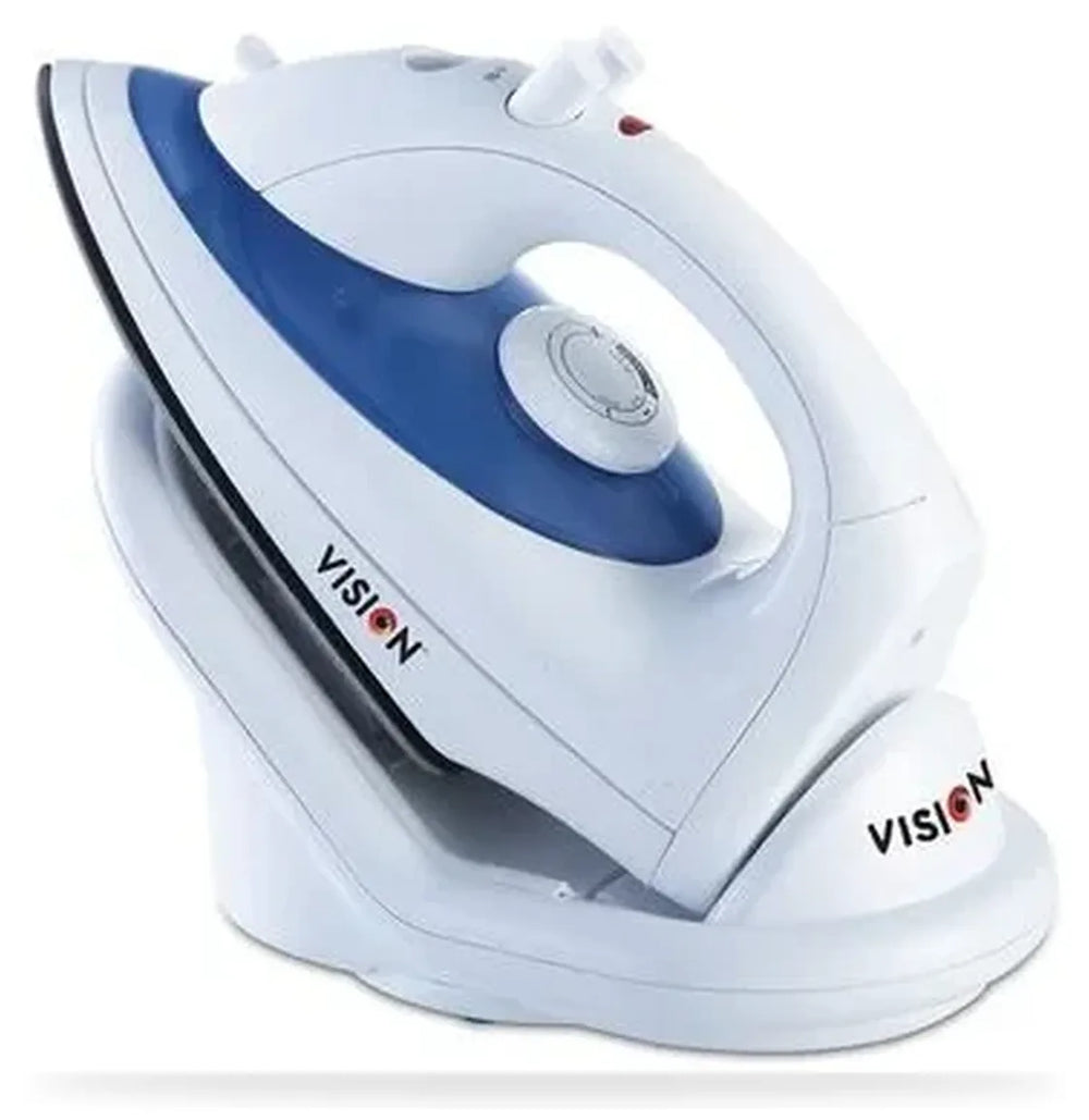 Vision Electronic Steam Iron 1200W with Shock and Burn Proof VIS-SMT-EI-001 (Blue/RED)