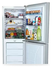 Vision Glass Door Smart Dispenser Refrigerator RE-238 Liter Black Bottom Mount
