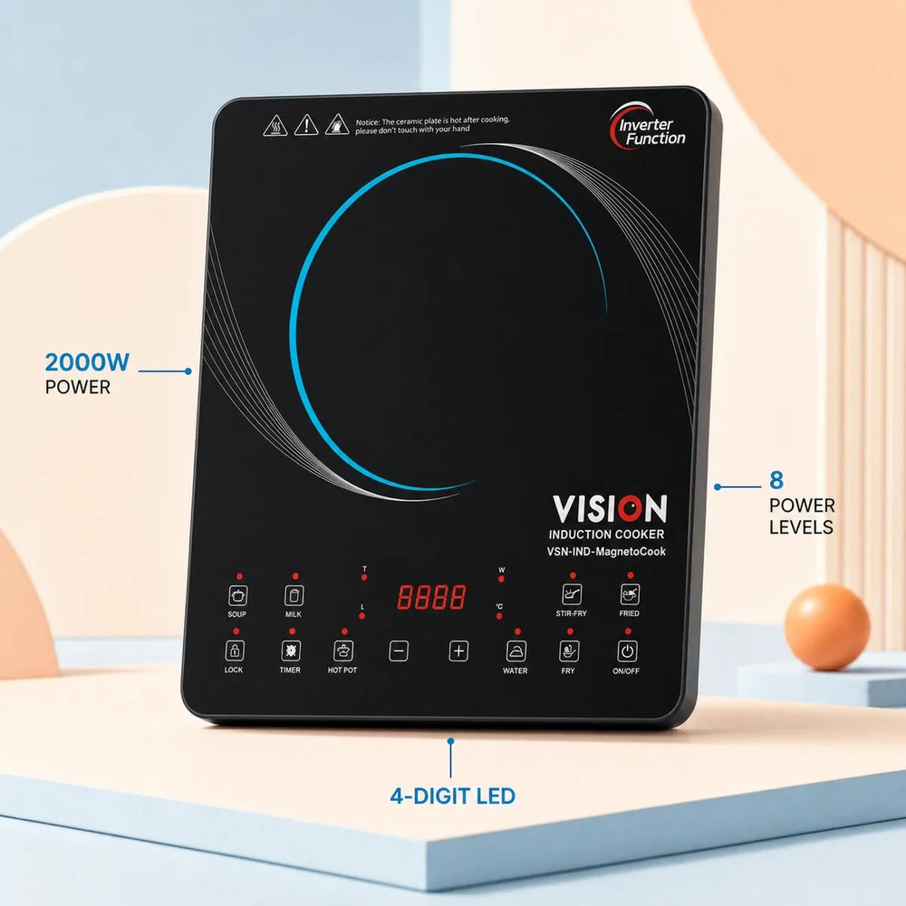 Vision Induction Cooker VSN-MagnetoCook 2000W