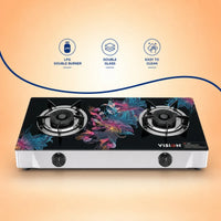Vision LPG Double Glass Gas Stove