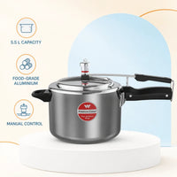 Vision Manual Straight Classic Pressure Cooker 5.5L