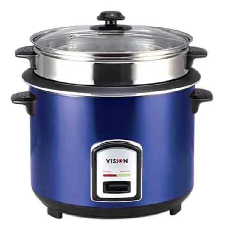 Vision Rice Cooker 1.8 L 40-06 SS Blue Double Pot