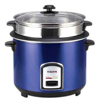 Vision Rice Cooker 1.8 L 40-06 SS Blue Double Pot