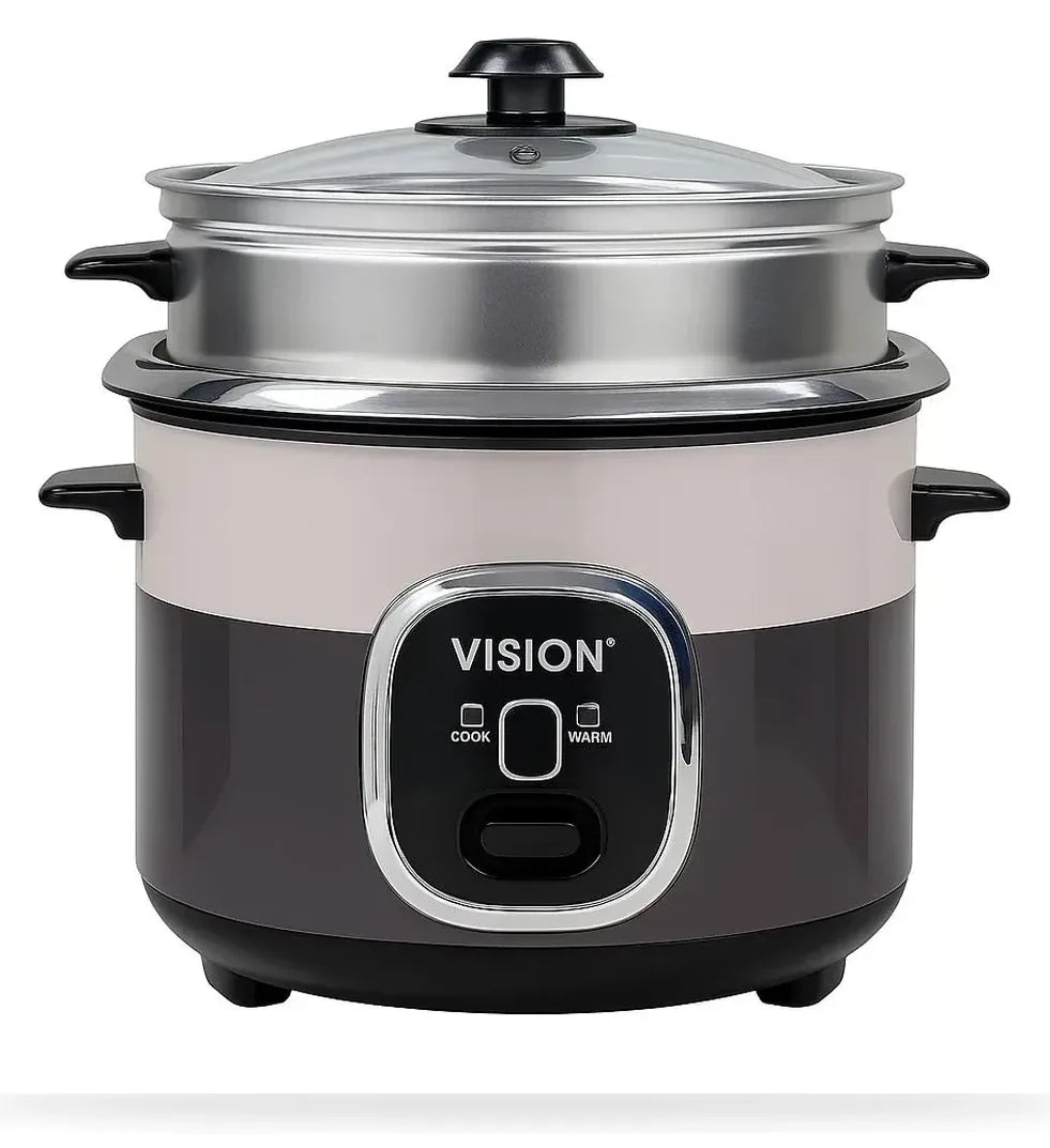Vision Rice Cooker 1.8L REL-Delight (Double Pot) with Steamer 700W