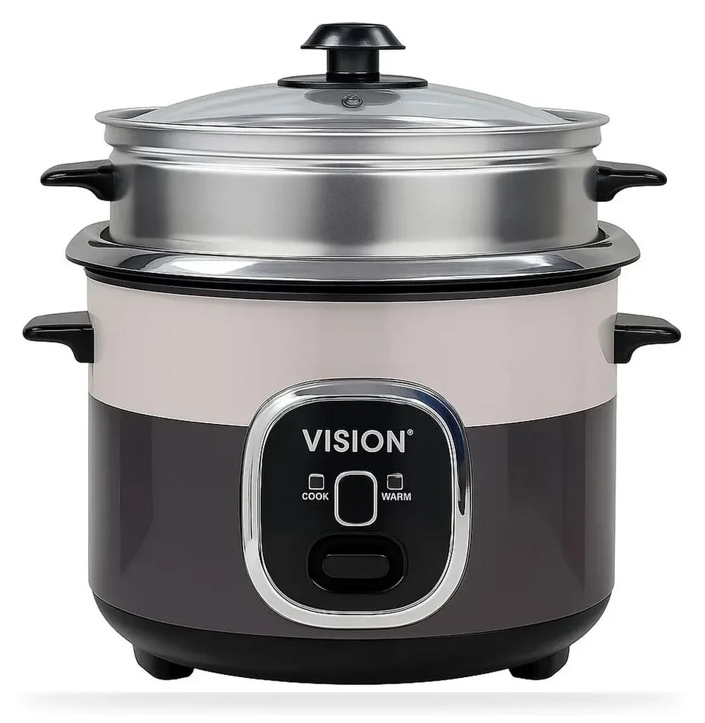 Vision Rice Cooker 1.8L REL-Delight (Double Pot) with Steamer 700W