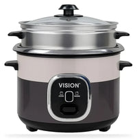 Vision Rice Cooker 1.8L REL-Delight (Double Pot) with Steamer 700W