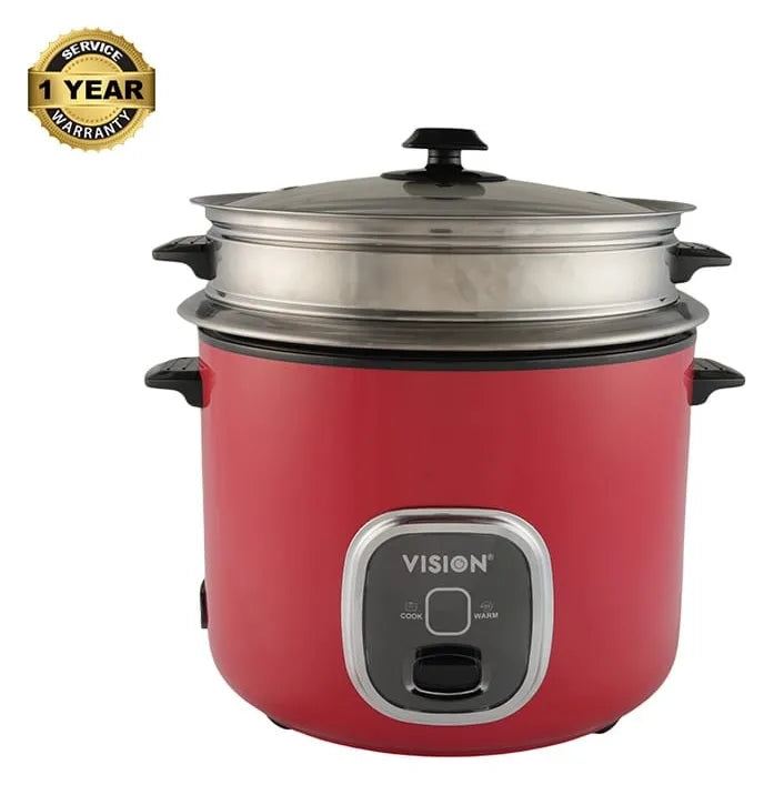 Vision Rice Cooker 2.8 L REL-Prime (Double Pot) Red