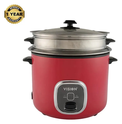 Vision Rice Cooker 2.8 L REL-Prime (Double Pot) Red