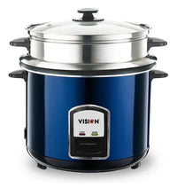 Vision Rice Cooker 3.0 Liter REL-50-05 SS Blue (Double Pot)