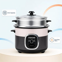 Vision Rice Cooker 3.0 L Delight (Double Pot)