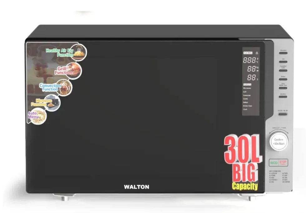 Walton 30L Multi-Function Microwave Oven Convection