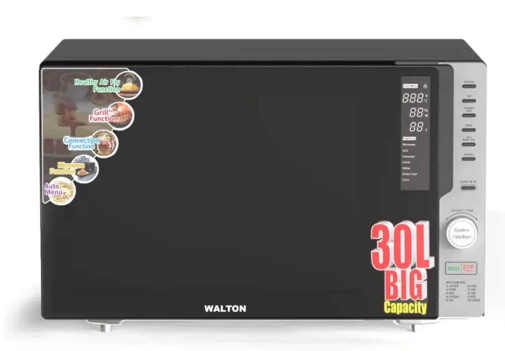 Walton 30L Multi-Function Microwave Oven Convection