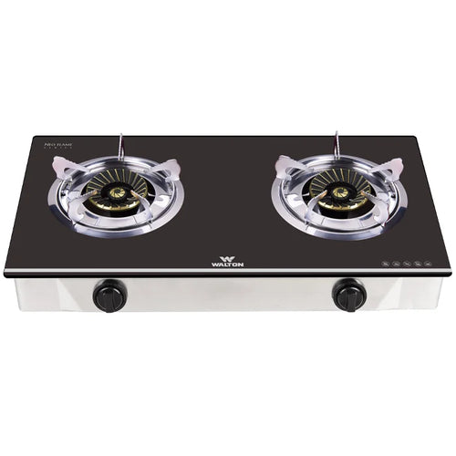 Walton Double Burner Gas Stove - WGS-NeoFlame G101 (LPG/NG)