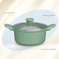 Walton Dynamic Die Cast Casserole Pan 26cm (Induction)