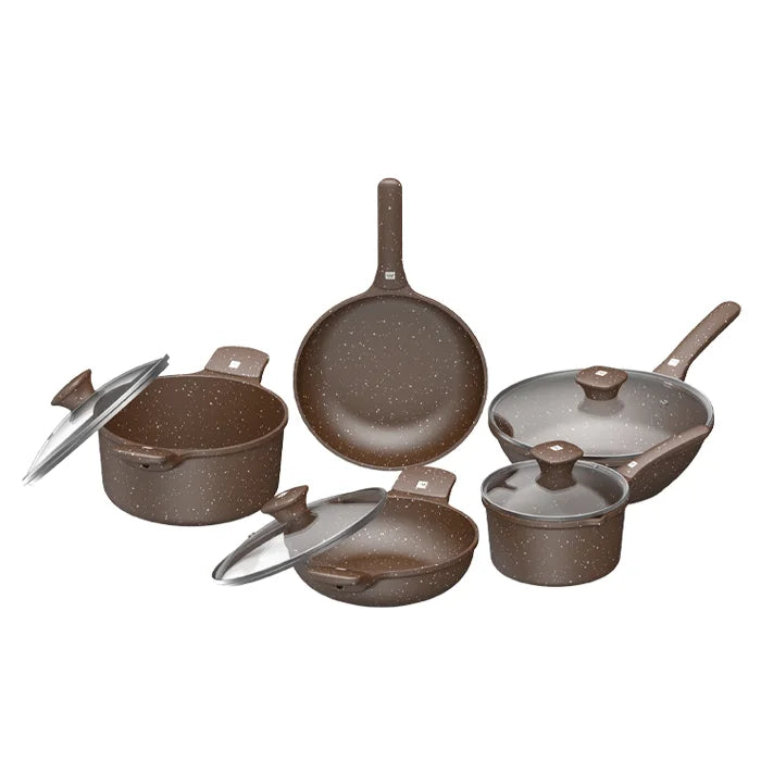 Walton Dynamic Die Cast Cookware 9 in 1 Combo (Induction)