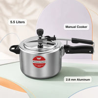 Walton King Multicolored Pressure Cooker 5.5L