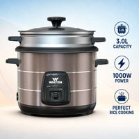 Walton 3 Liter Rice Cooker