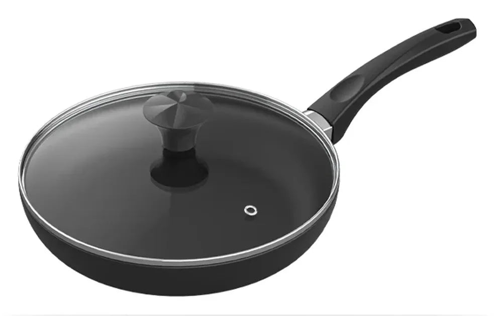 Walton Straight Fry Pan with Glass Lid Classic (24 cm)
