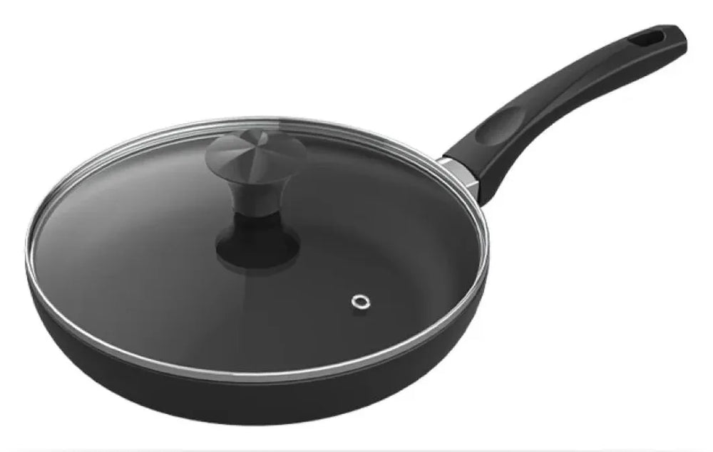 Walton Straight Fry Pan with Glass Lid Classic (24 cm)