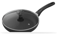 Walton Straight Fry Pan with Glass Lid Classic (24 cm)