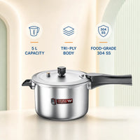 Walton Triply Pressure Cooker 5L