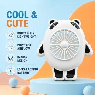 Chinese Panda Handheld Fan — 1