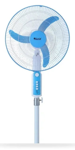 Click Pedestal Stand Fan 18″ – Blue — 4