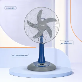 Click Rechargeable Half Stand Fan 16″ — 1