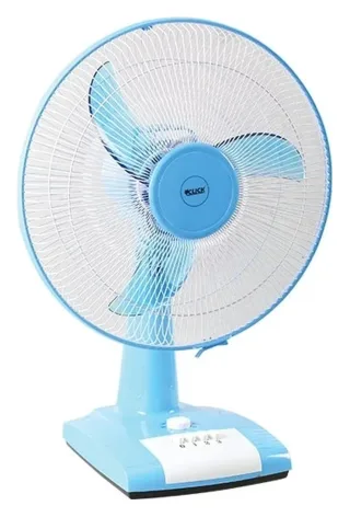 Click Table Fan 16″ – Blue — 2