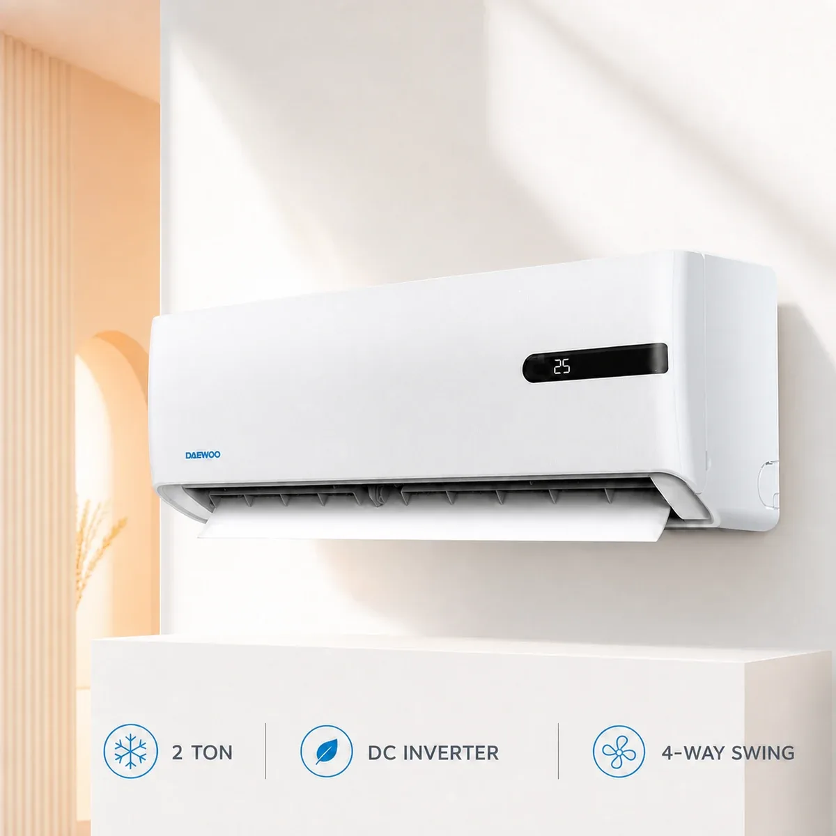 Daewoo 2 Ton DC Inverter Split Type AC product image