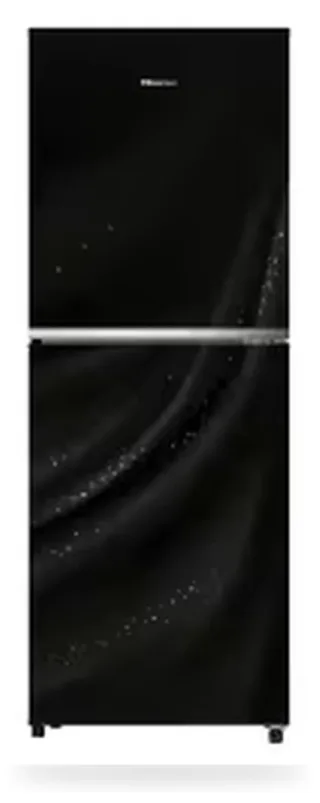 Hisense 238L TMF Glass Door Refrigerator Avatar Black — 3