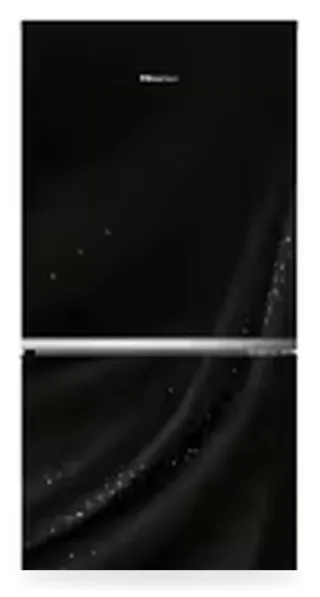 Hisense 238L TMF Glass Door Refrigerator Avatar Black — 4