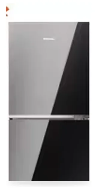 Hisense 238L TMF Inverter Glass Door Refrigerator Mirror Black — 4