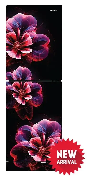 Rangs Ember Red Flower 261 Ltr Refrigerator product image