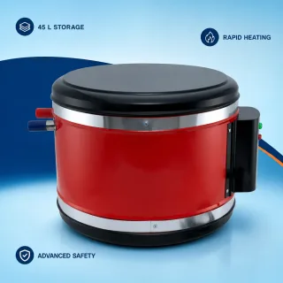 Singer 45L Water Heater (Red) — 1