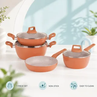 Singer 7-Piece Non-Stick Cookware Gift Set — 1