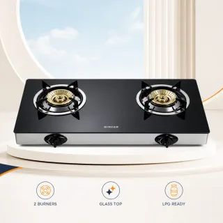 Singer Glass Top Gas Burner — 1