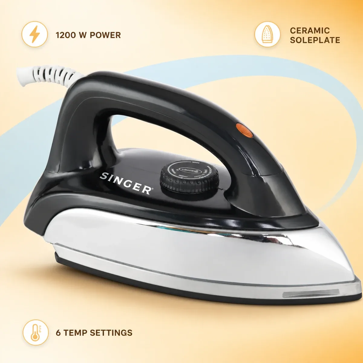Singer Heavy Dry Iron 1200W product image