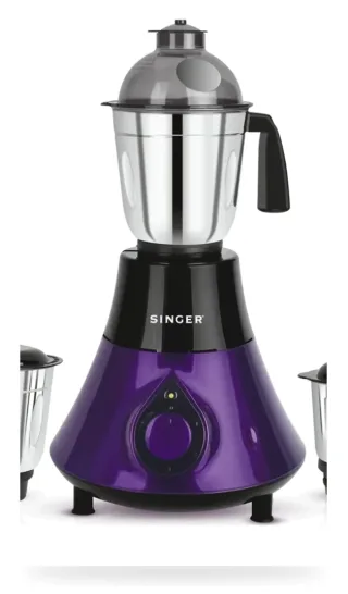 Singer Optima Mixer Grinder 650W – 3 Speed, Overload Protection — 3