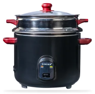 Singer Rice Cooker 2.8L (Steel Body) — 4
