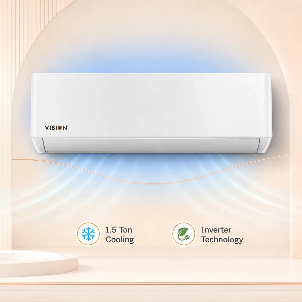 Vision 1.5 Ton Split Type Inverter AC -VSN-18K-INV32 4D Ultra product image