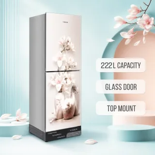 Vision 222 Ltr Glass Door Refrigerator - VIS-222 GD — 1