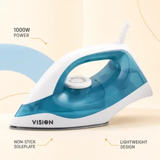 Vision 1000 W Electric Iron - VIS-DEI-009 — 1