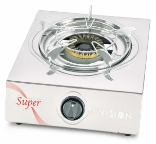 Vision Single Burner Gas Stove - Vision LPG Single SS — 2