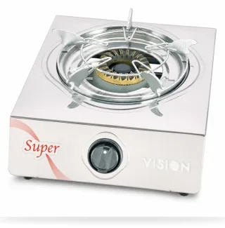 Vision Single Burner Gas Stove - Vision LPG Single SS — 3