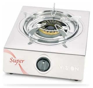 Vision Single Burner Gas Stove - Vision LPG Single SS — 4