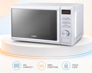 Vision 20 Litre Oven/Grill Microwave Oven - VSNMOWO-E5 — 1