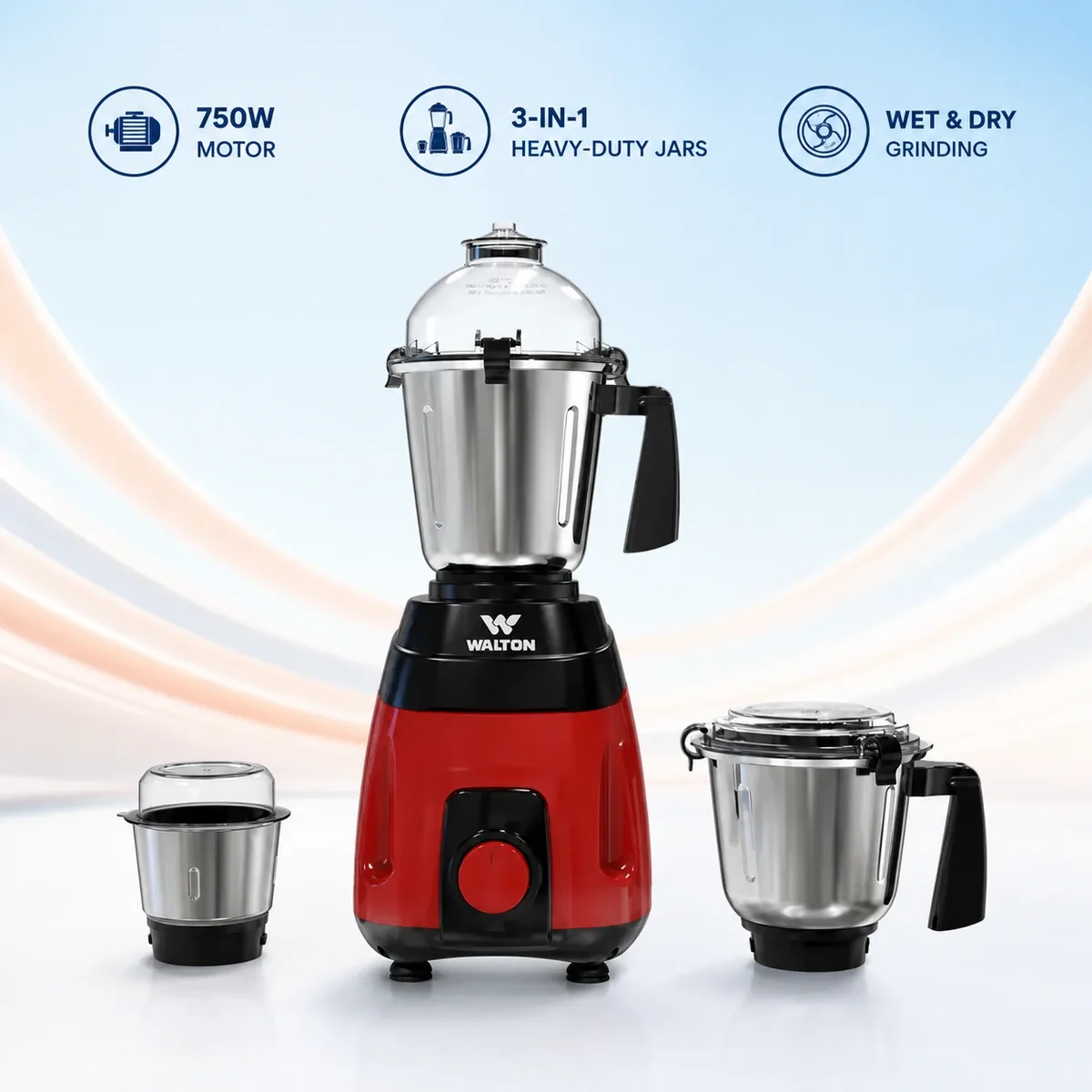 Walton Sonic Series Mixer Grinder 750 Watt product image